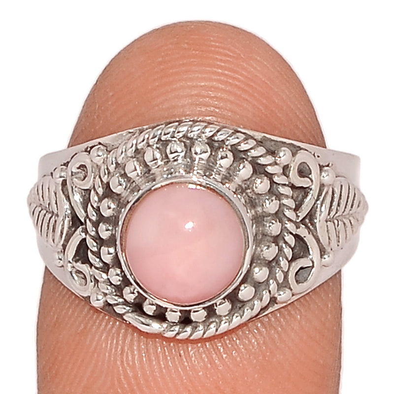 Fine Filigree - Pink Opal Ring - PNKR640