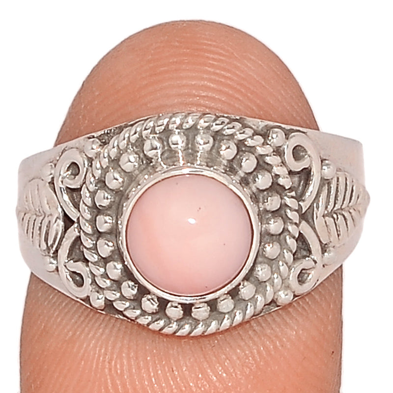 Fine Filigree - Pink Opal Ring - PNKR643