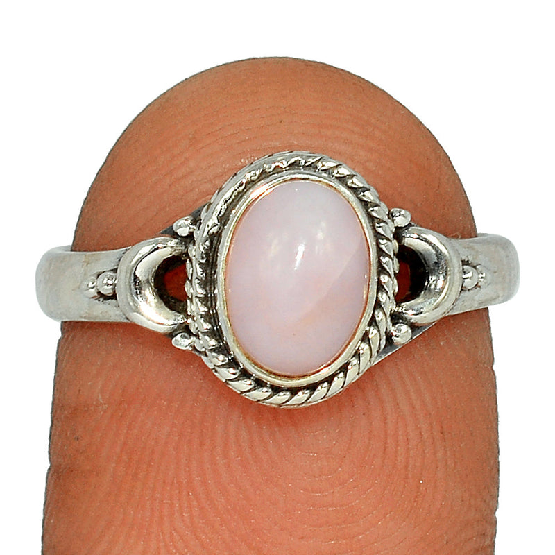 Small Filigree - Pink Opal Ring - PNKR653