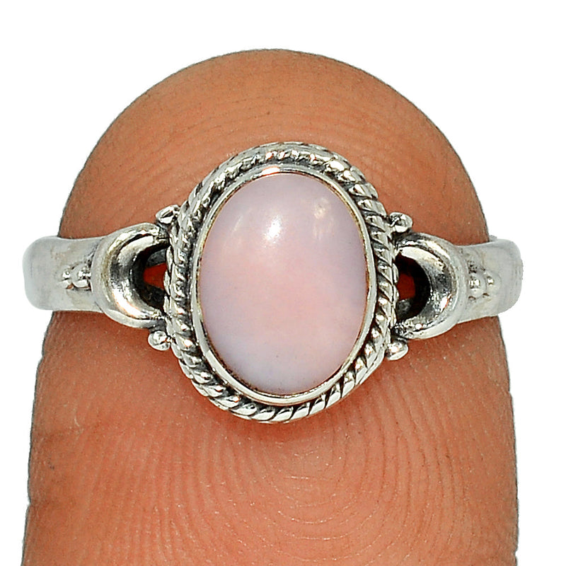 Small Filigree - Pink Opal Ring - PNKR656