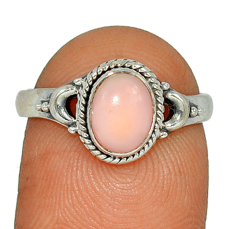Small Filigree - Pink Opal Ring - PNKR659