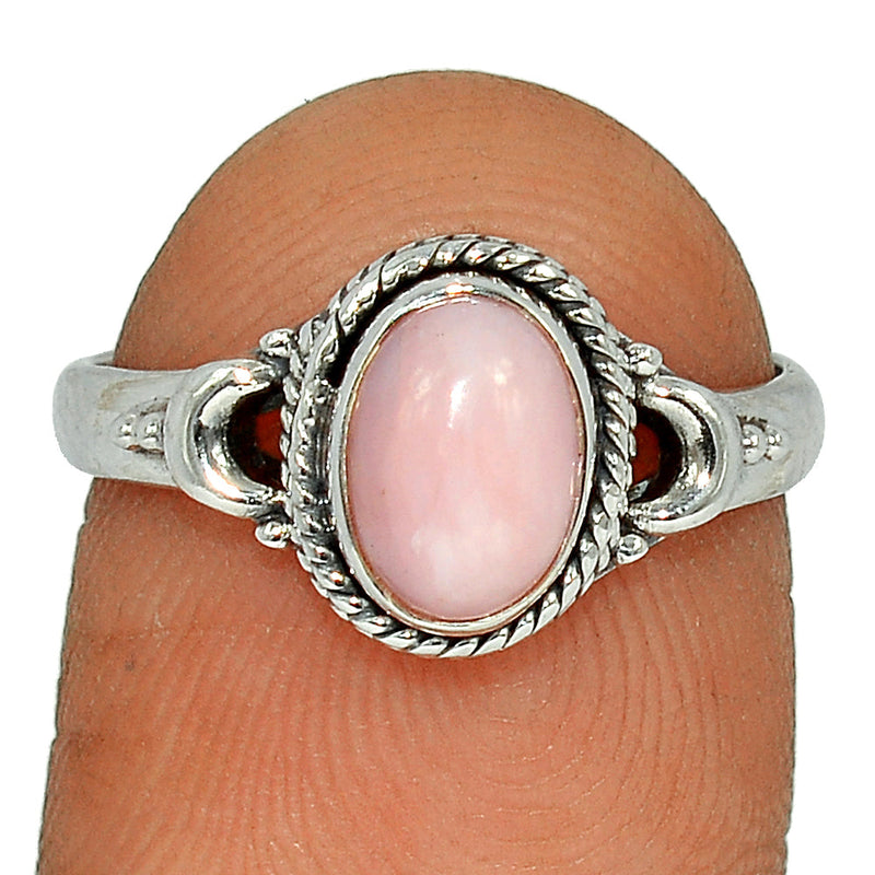 Small Filigree - Pink Opal Ring - PNKR661