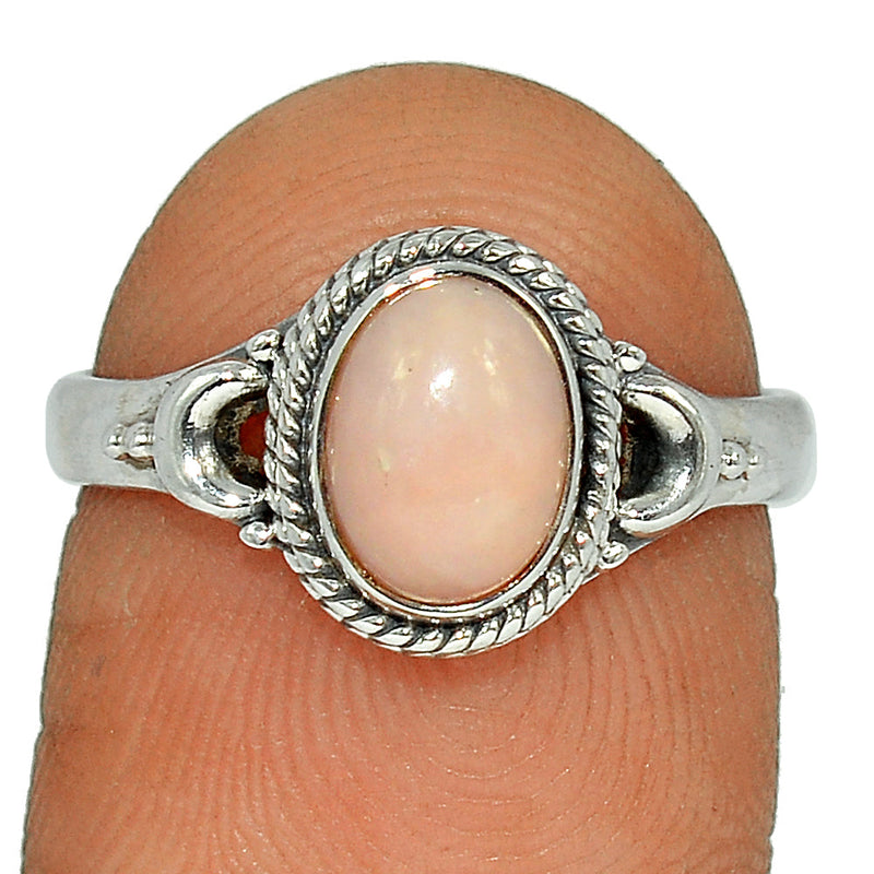 Small Filigree - Pink Opal Ring - PNKR666
