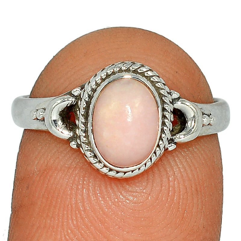 Small Filigree - Pink Opal Ring - PNKR668