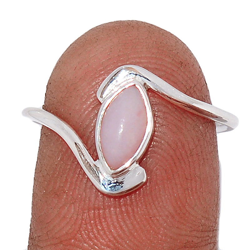 Small Plain - Pink Opal Ring - PNKR688