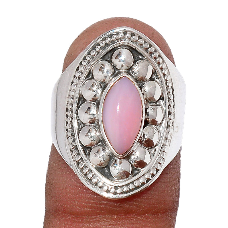 Fine Filigree - Pink Opal Ring - PNKR726