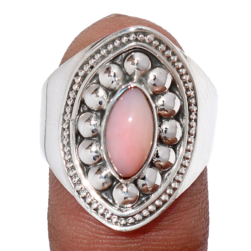 Fine Filigree - Pink Opal Ring - PNKR728