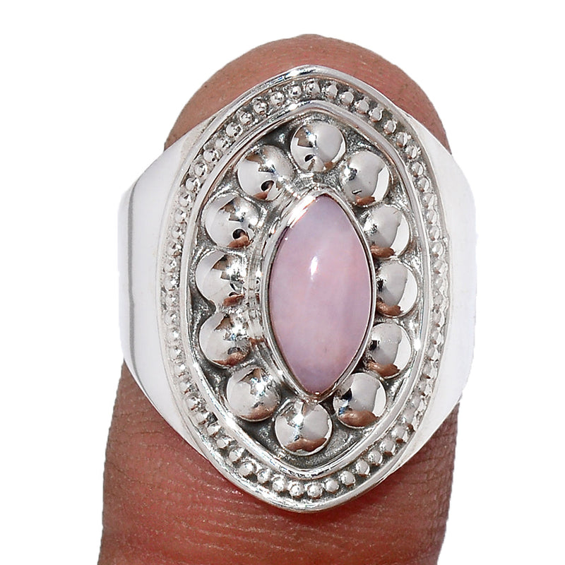 Fine Filigree - Pink Opal Ring - PNKR729