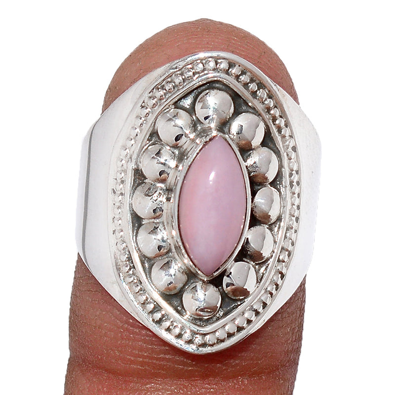 Fine Filigree - Pink Opal Ring - PNKR730