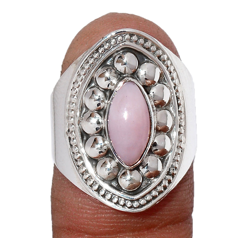 Fine Filigree - Pink Opal Ring - PNKR732
