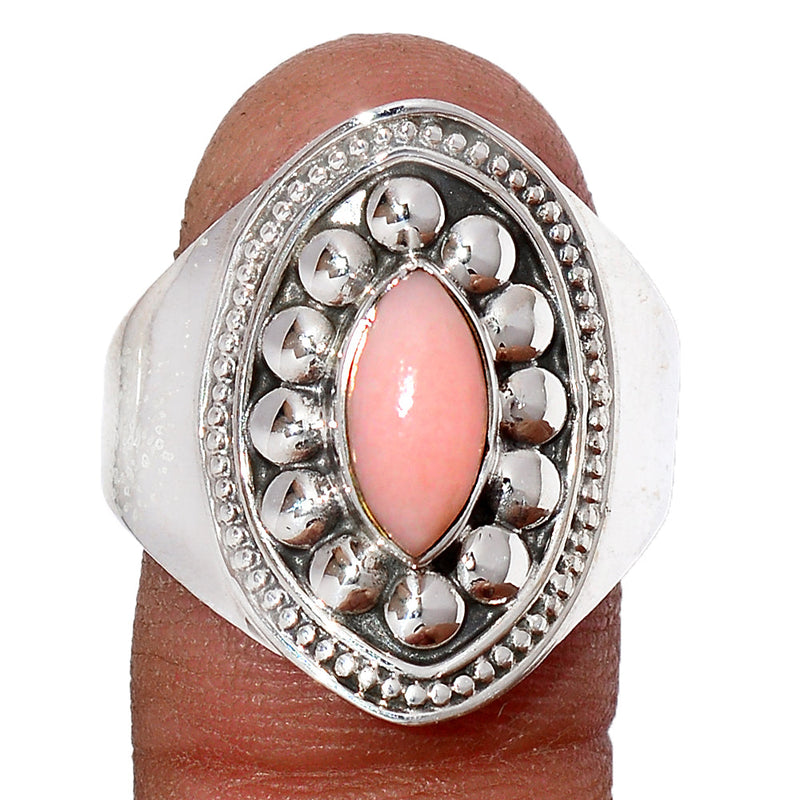 Fine Filigree - Pink Opal Ring - PNKR736