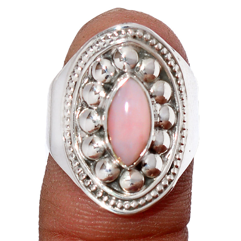 Fine Filigree - Pink Opal Ring - PNKR738