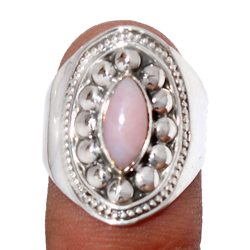 Fine Filigree - Pink Opal Ring - PNKR739