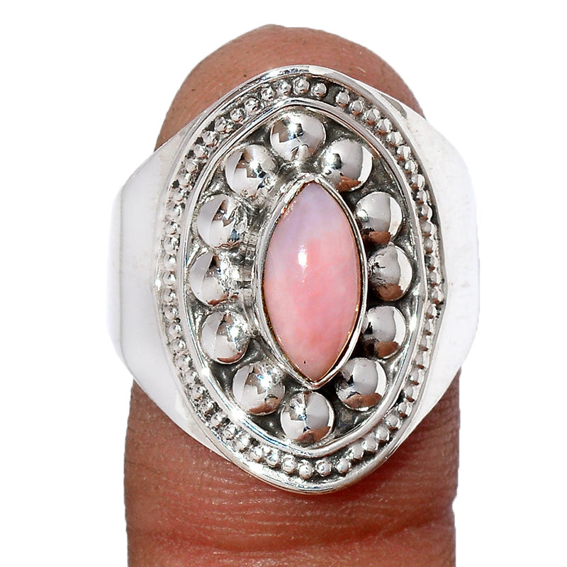 Fine Filigree - Pink Opal Ring - PNKR741