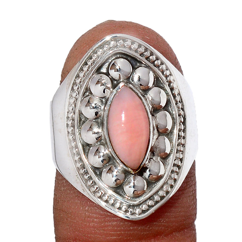 Fine Filigree - Pink Opal Ring - PNKR743