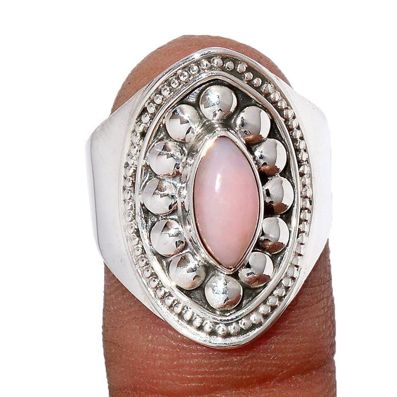 Fine Filigree - Pink Opal Ring - PNKR744