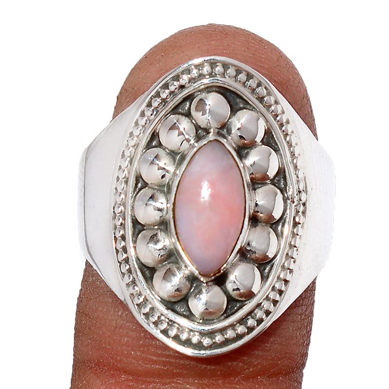 Fine Filigree - Pink Opal Ring - PNKR746