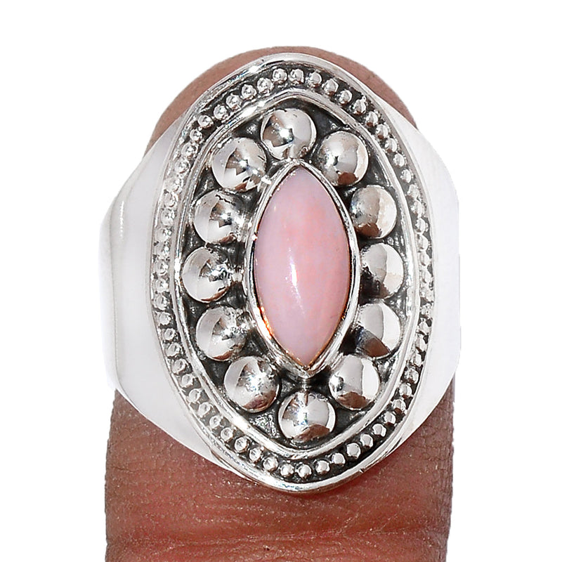 Fine Filigree - Pink Opal Ring - PNKR749