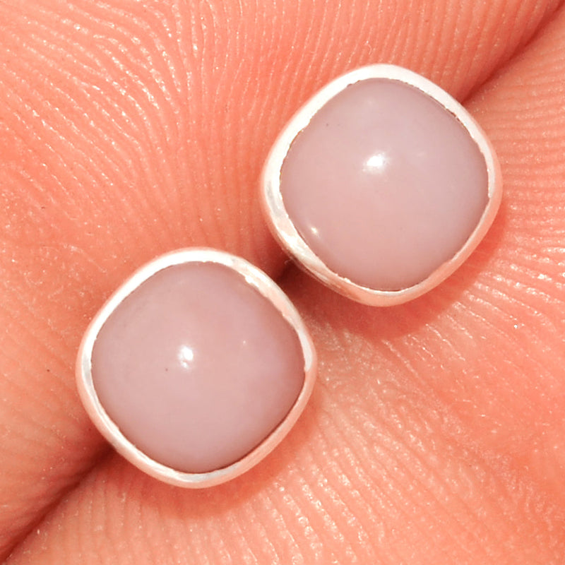 Pink Opal Studs - PNKS100