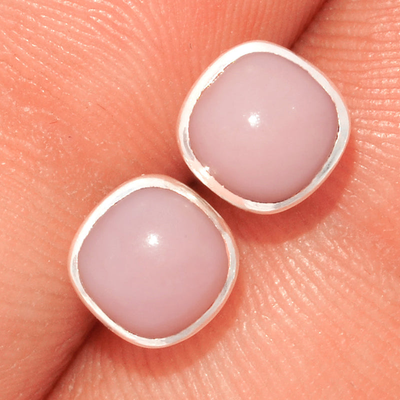 Pink Opal Studs - PNKS102