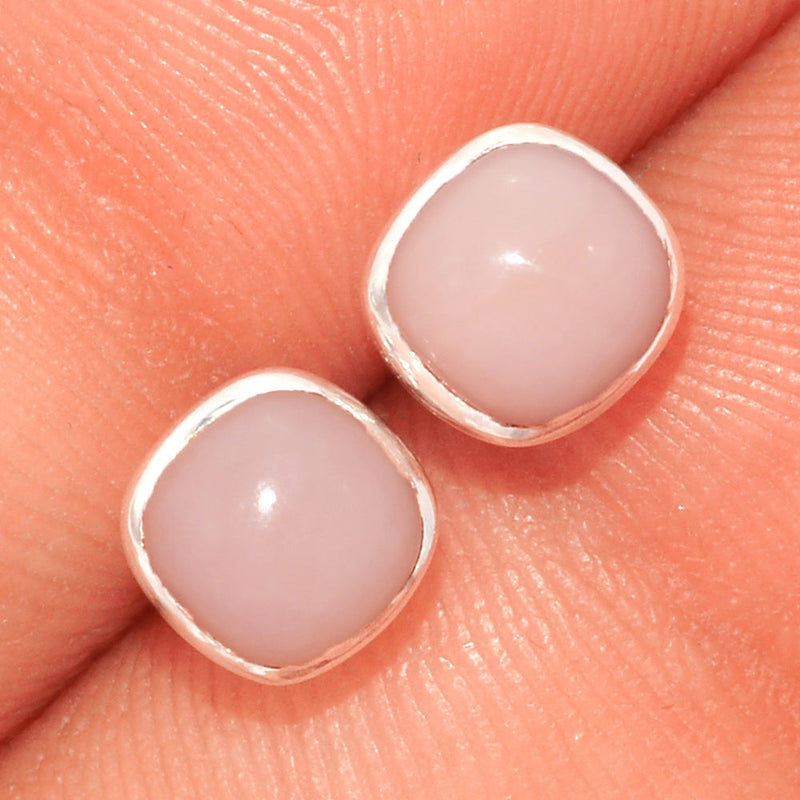 Pink Opal Studs - PNKS103