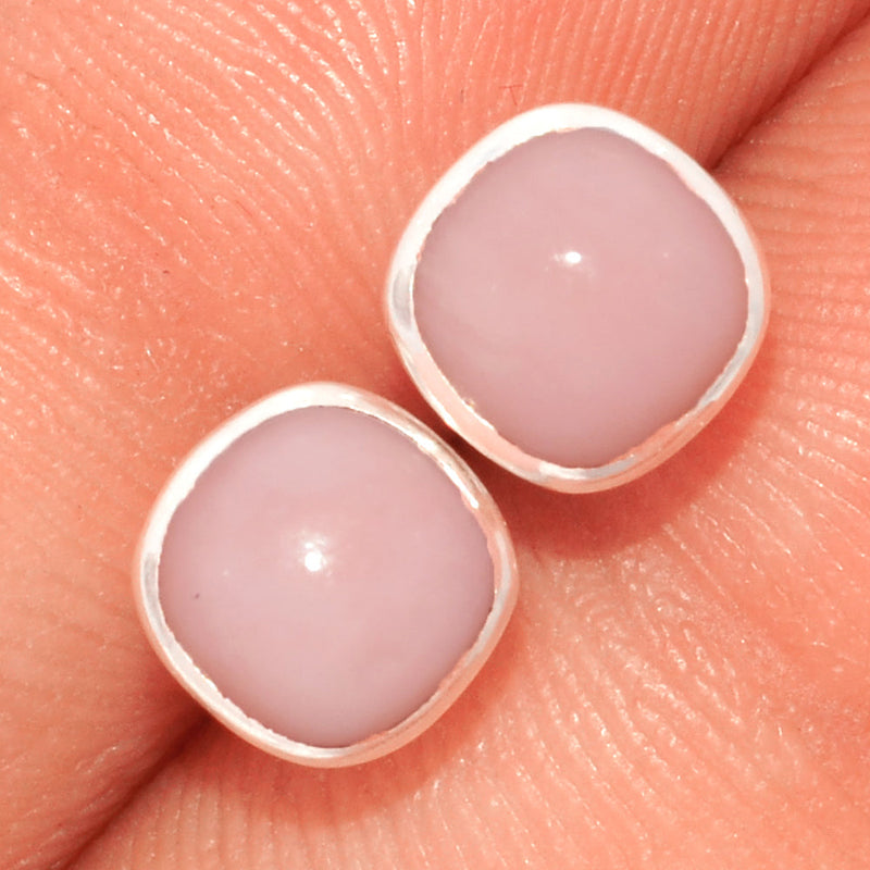 Pink Opal Studs - PNKS106