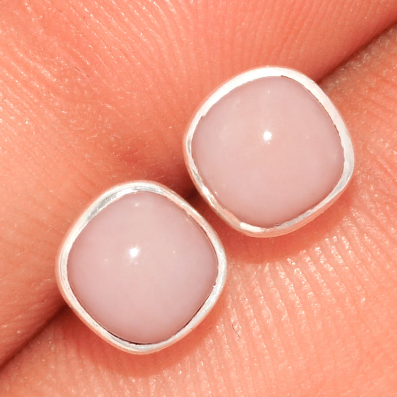 Pink Opal Studs - PNKS110