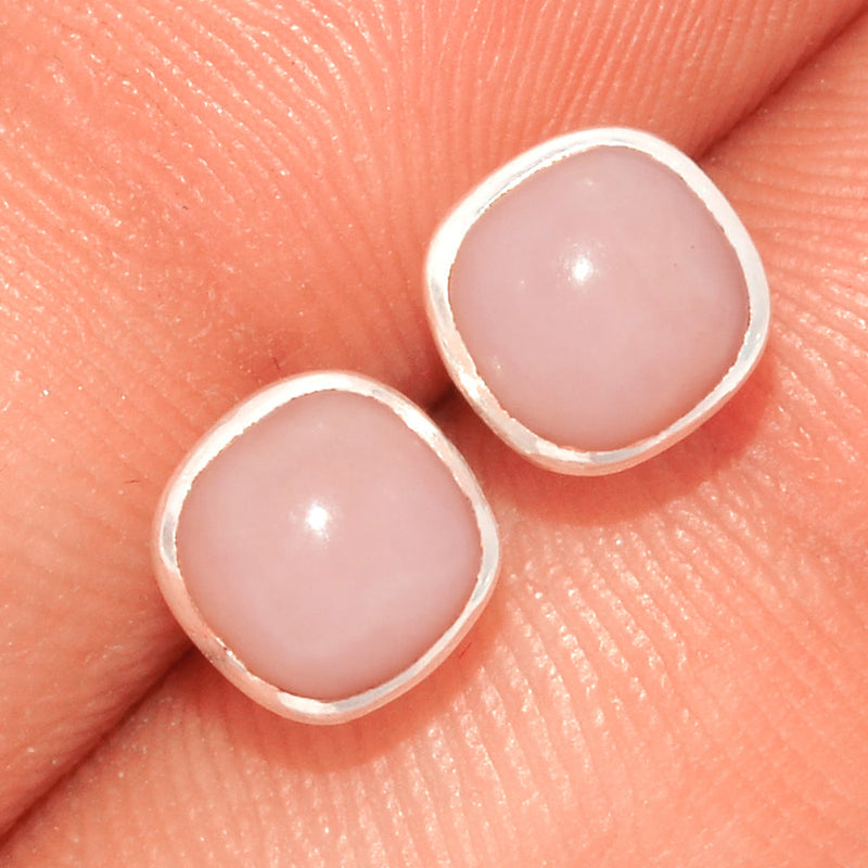 Pink Opal Studs - PNKS116