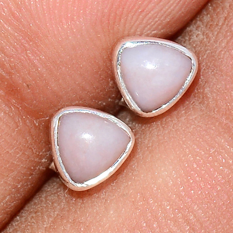 Pink Opal Studs - PNKS120