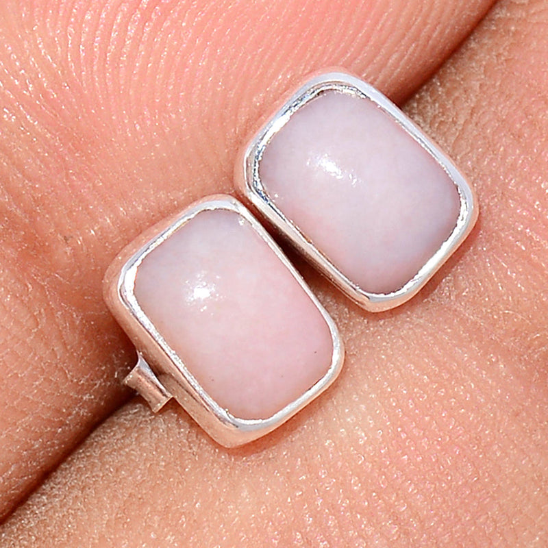 Pink Opal Studs - PNKS125