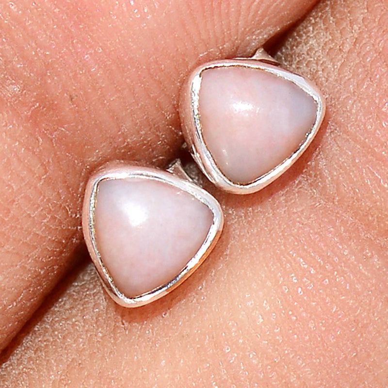 Pink Opal Studs - PNKS131