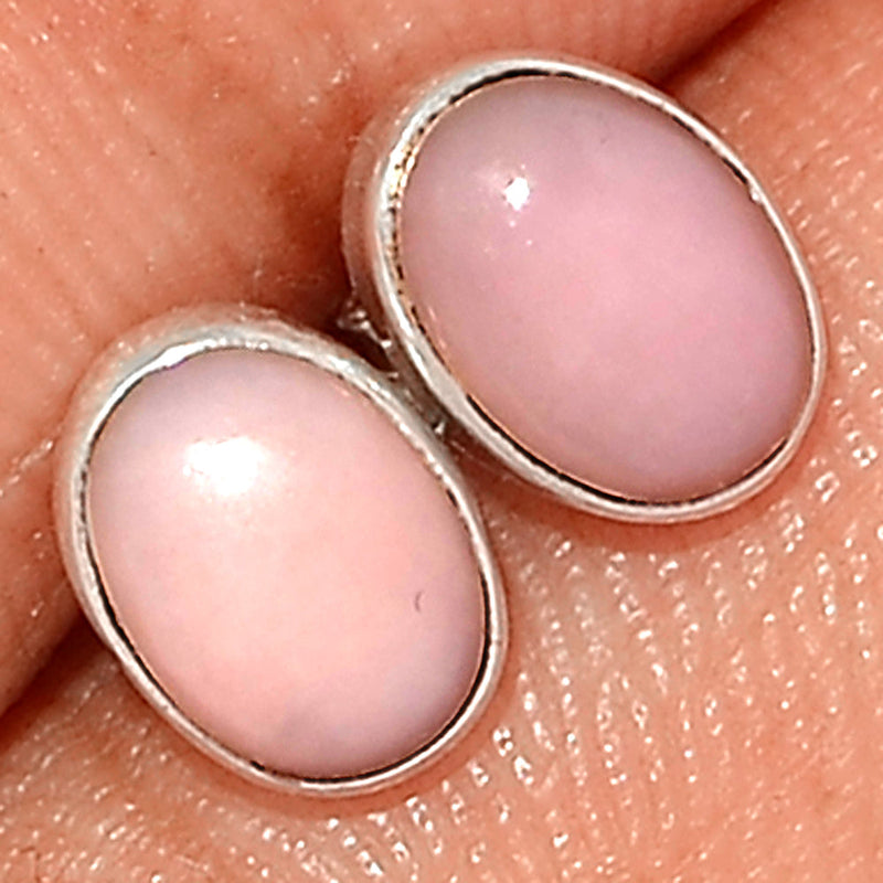 Pink Opal Studs - PNKS134