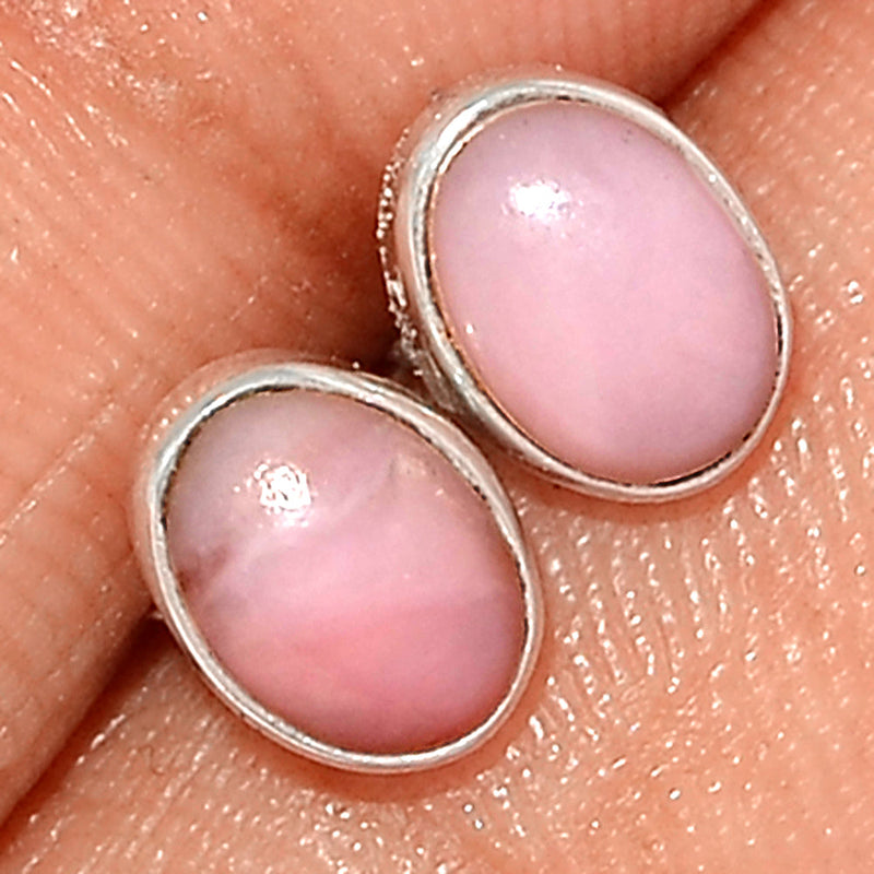 Pink Opal Studs - PNKS135