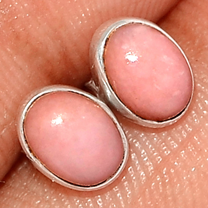 Pink Opal Studs - PNKS137