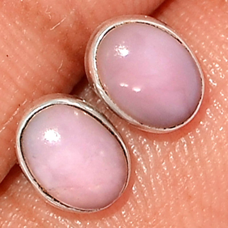 Pink Opal Studs - PNKS143