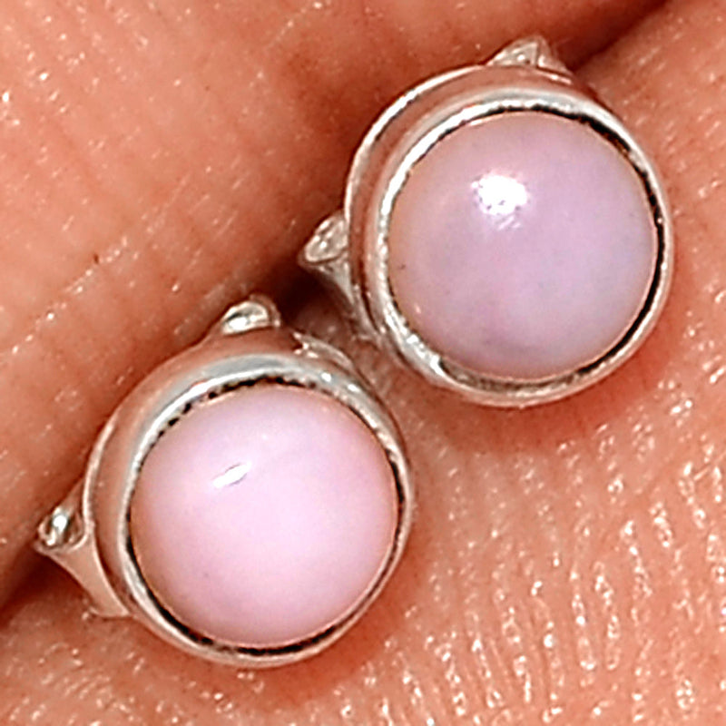 Pink Opal Studs - PNKS151