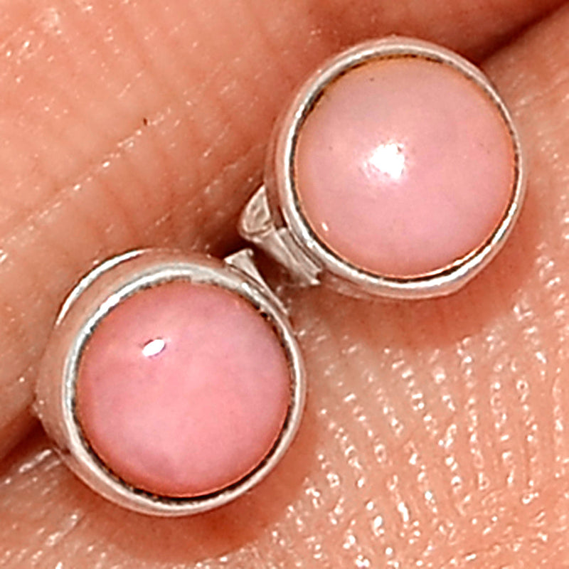 Pink Opal Studs - PNKS152