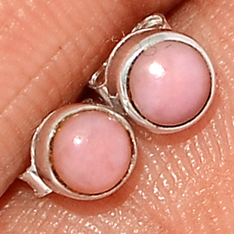 Pink Opal Studs - PNKS153