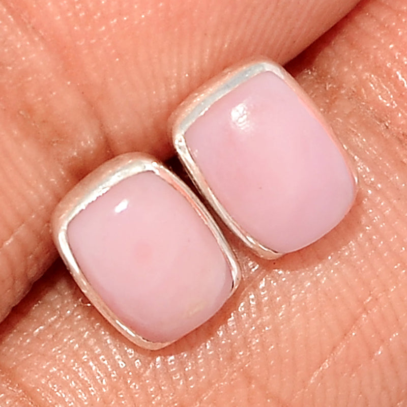 Pink Opal Studs - PNKS156