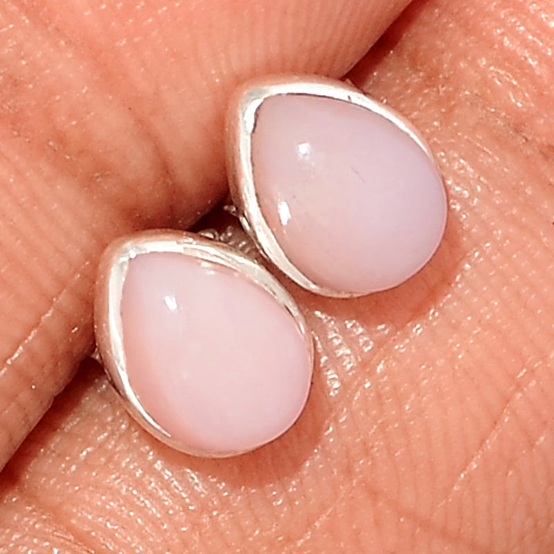 Pink Opal Studs - PNKS159
