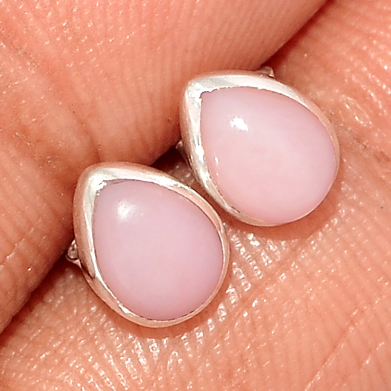 Pink Opal Studs - PNKS161