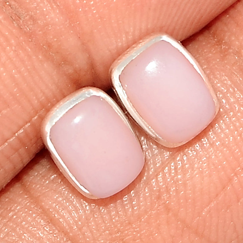 Pink Opal Studs - PNKS164