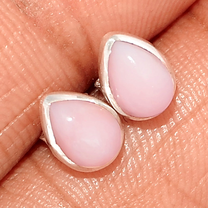 Pink Opal Studs - PNKS165