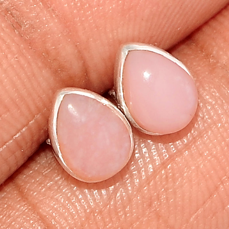 Pink Opal Studs - PNKS166