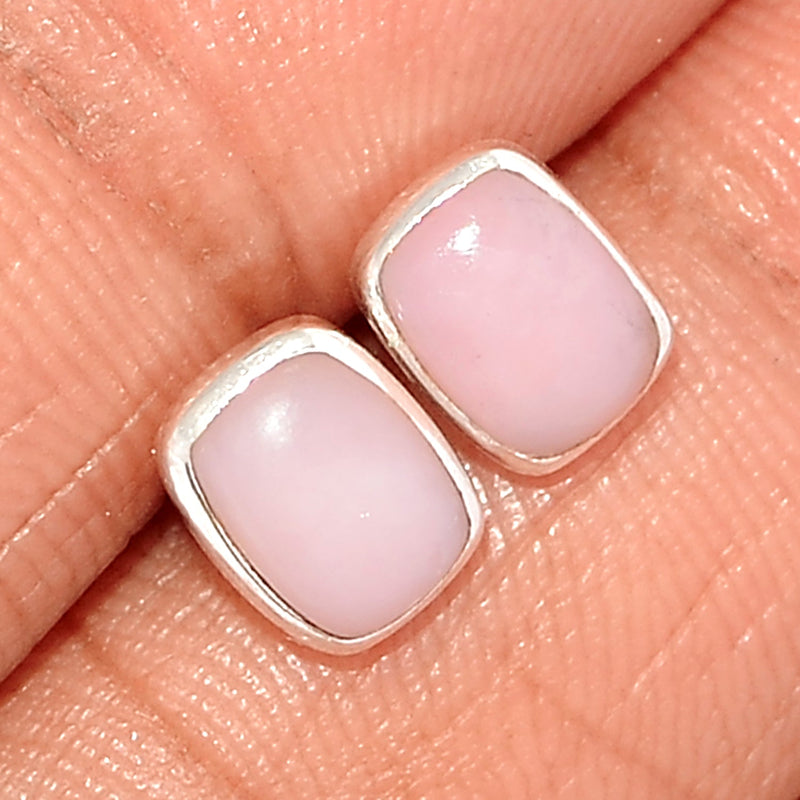 Pink Opal Studs - PNKS167