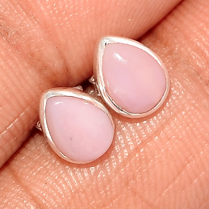Pink Opal Studs - PNKS173