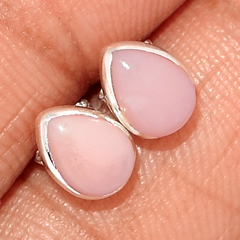 Pink Opal Studs - PNKS176