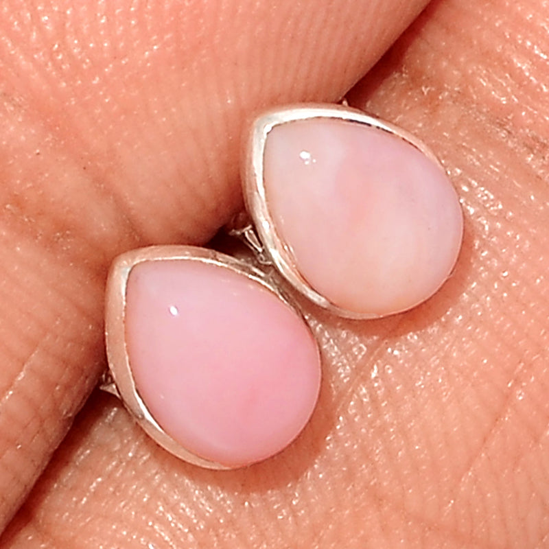 Pink Opal Studs - PNKS177