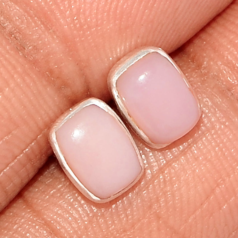 Pink Opal Studs - PNKS181