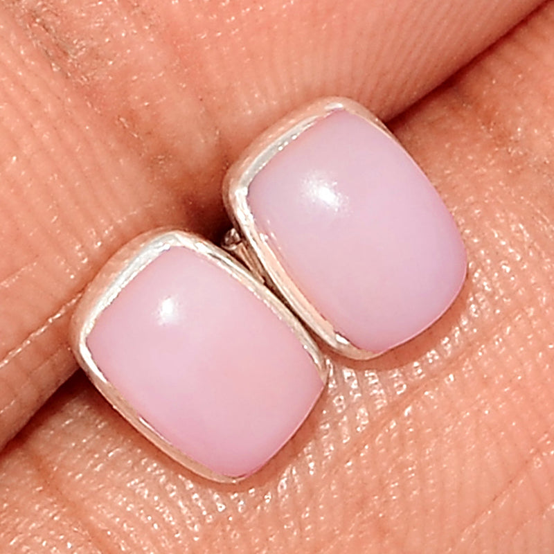 Pink Opal Studs - PNKS184